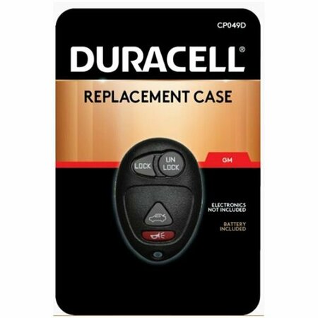 HILLMAN Duracell 449704 Remote Replacement Case, 4-Button 9977307
